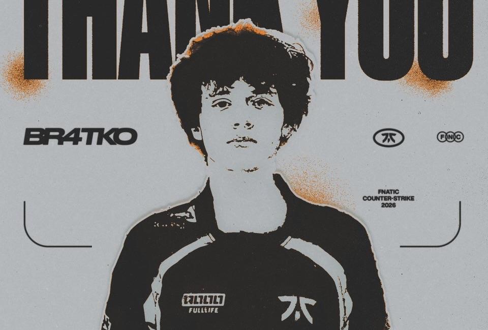 Fnatic освободи Виктор „Br4tkO“ Кондратец след три месеца на резервната скамейка